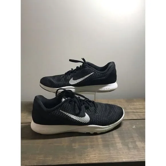 Nike Training Flex TR 7 Womens Shoes Sneakers Size 9 Black Running 898479-001 - Picture 3 of 9